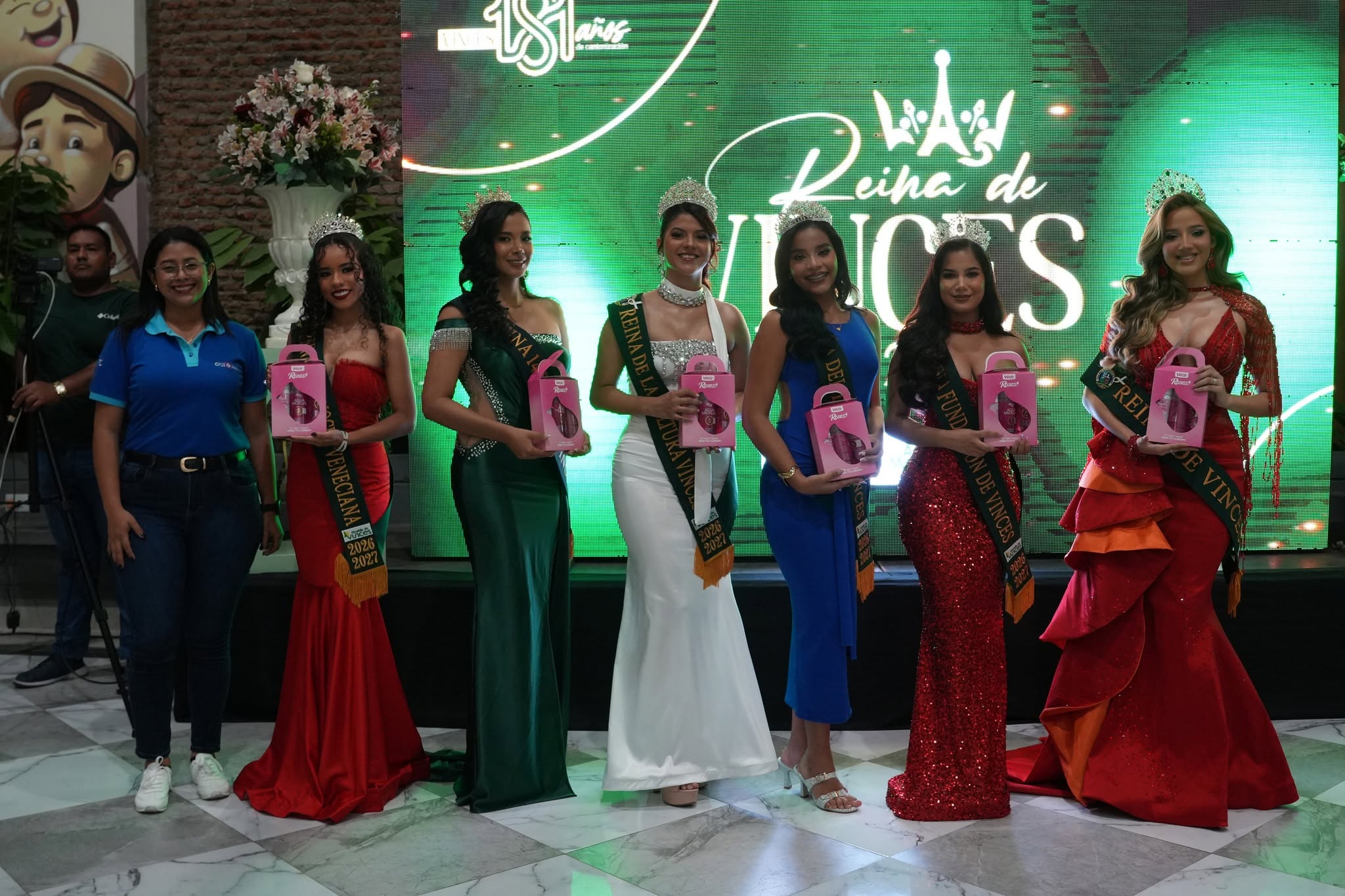 Reyna de Vinces 2026 Proclamación DUKERS 26