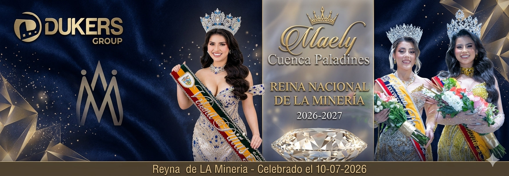 Reyna de la Mineria 2026 Dukers Group.