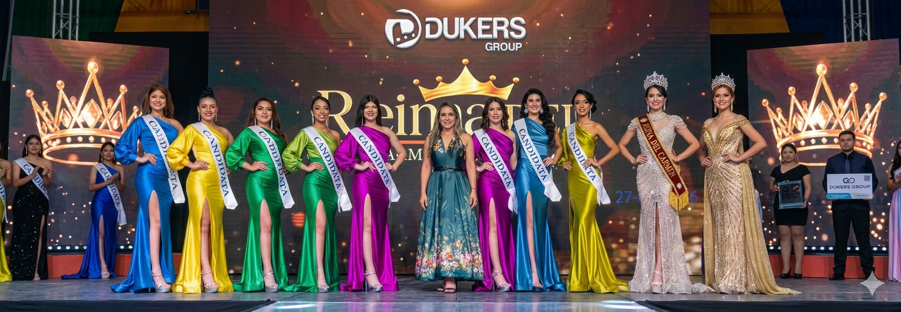 Reyna del Carmen 2026 Dukers Group.