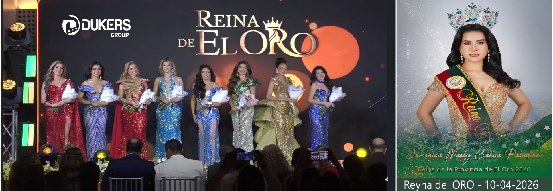 Reyna del ORO 2026 DUKERS Group