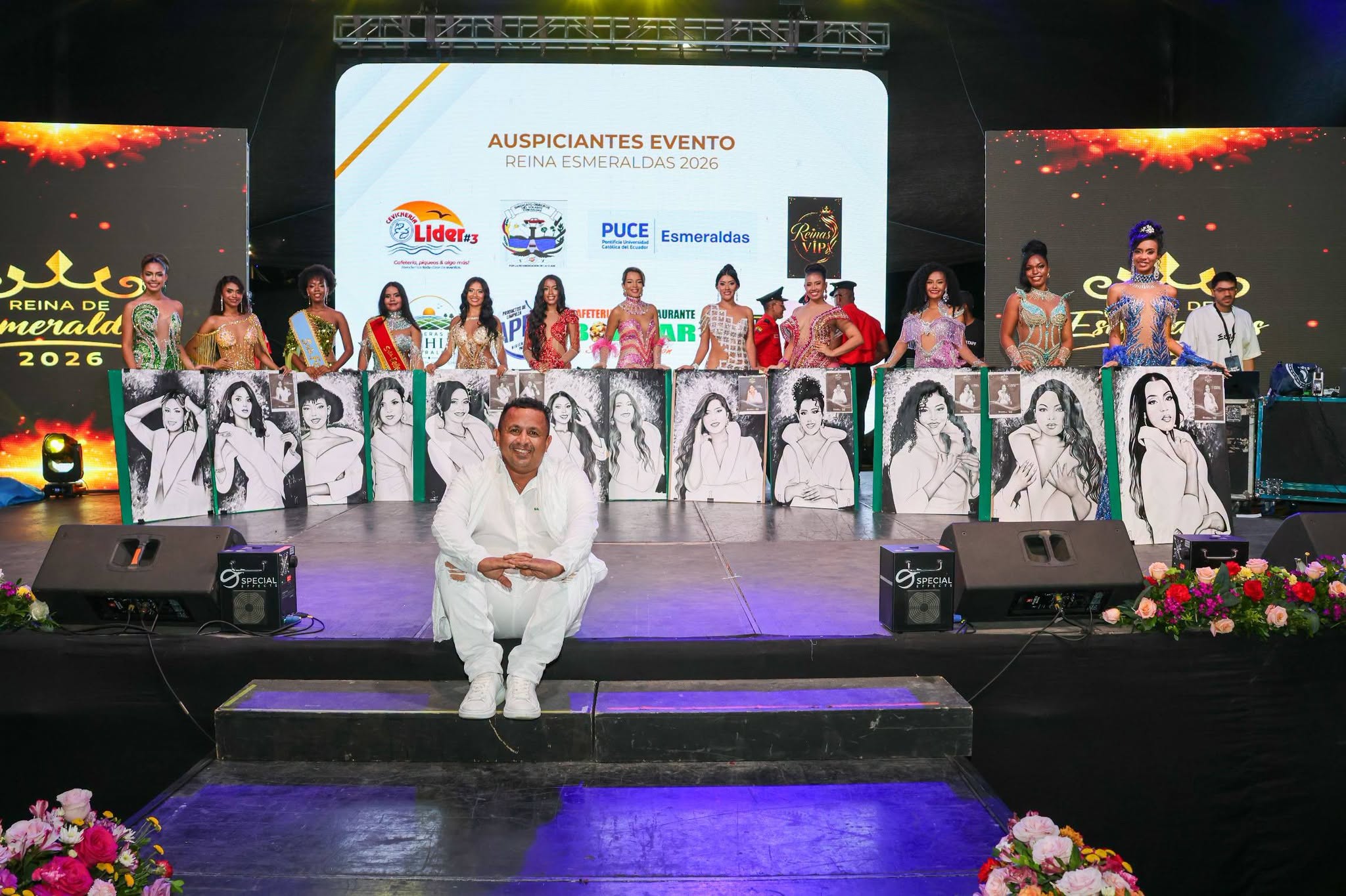 Noche de Gala Final Reina de Esmeraldas 2026 Dukers Group 14